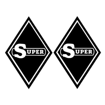 Sticker camion SCANIA – Losanges SUPER, autocollant tuning 