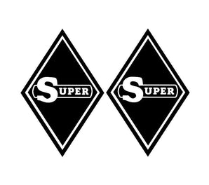 Sticker camion SCANIA – Losanges SUPER, autocollant tuning