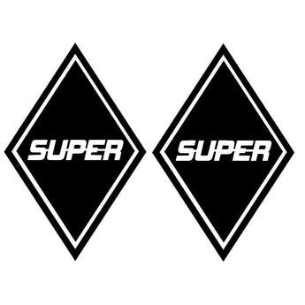 Sticker camion SCANIA – Losanges SUPER bis, autocollant décoratif 