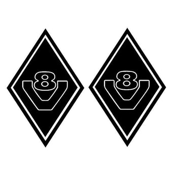 Sticker camion SCANIA – Losanges V8 bis, autocollant décoratif 