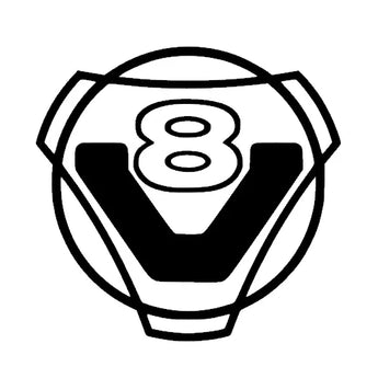 Sticker camion SCANIA – Pédalier V8, autocollant décoratif