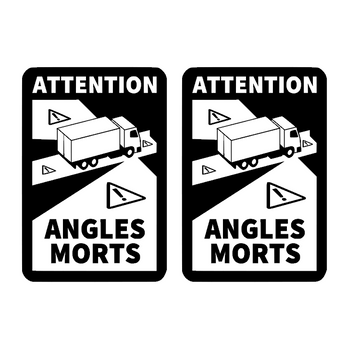 Stickers Angle mort