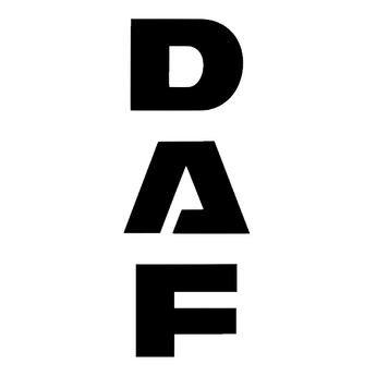 Stickers DAF vertical