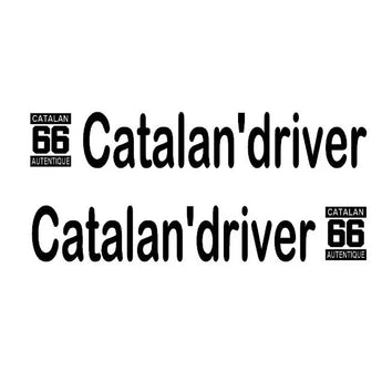 Stickers INTERCOOLER Catalan driver