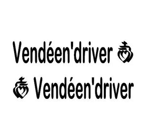 Stickers INTERCOOLER Vendée driver