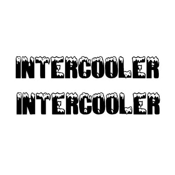 Stickers INTERCOOLER frigo