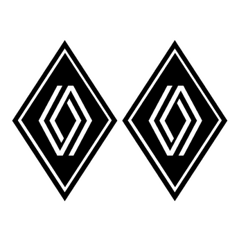 Stickers Losange nouveau logo Renault
