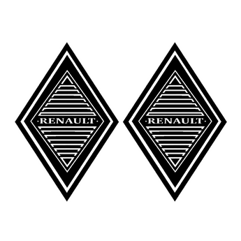 Stickers RENAULT losanges vintage