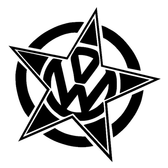 Stickers Volkswagen étoile