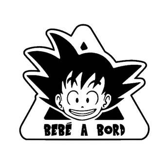 Stickers bébé à bord Dragon Ball Z