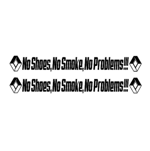 Stickers camion No Shoes Renault