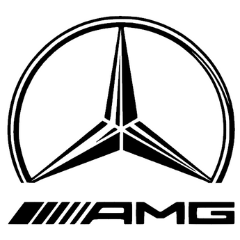 Stickers logo Mercedes AMG
