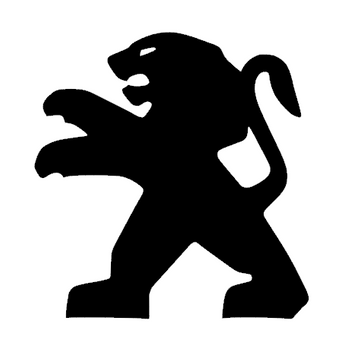 Stickers logo Peugeot