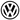 Stickers logo Volkswagen classique