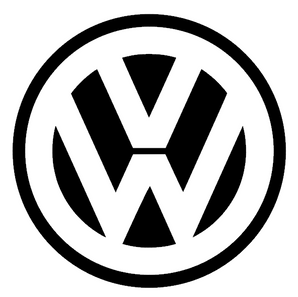 Stickers logo Volkswagen classique