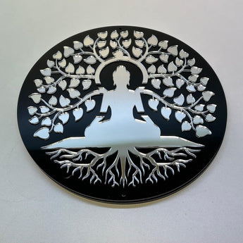 Décoration Murale arbre de vie Bouddha - Stick Olivier