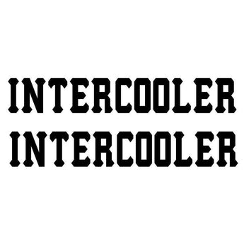 Décors de fenêtre INTERCOOLER - Stick Olivier