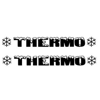Décors de fenêtre THERMO - Stick Olivier
