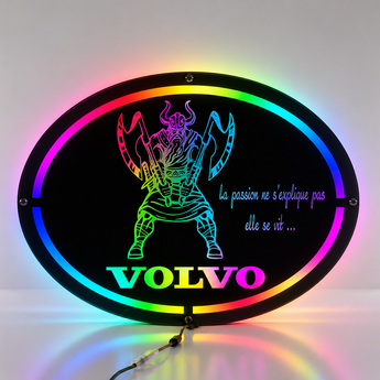 Fond de cabine camion LUMINEUX ovale VOLVO  viking