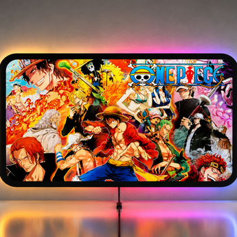 Fond de Cabine Lumineux One Piece – Décoration LED Manga Camion & Chambre