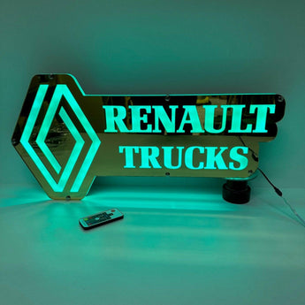 Fond de cabine lumineux RENAULT TRUCKS – Déco pro & personnalisée pour camion | Stick Olivier - Stick Olivier