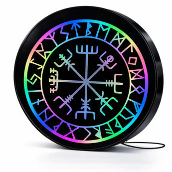 Fond de Cabine Lumineux Viking Végvísir  Éclairage Ambiance Musicale Stick Olivier