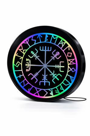 Fond de Cabine Lumineux Viking Végvísir  Éclairage Ambiance Musicale Stick Olivier