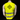 Gilet jaune Occitanie de dos avec croix occitane noire sur fond noir