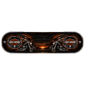 Plaque Lumineuse Camion Harley Personnalisée – Esprit Custom & Route Américaine