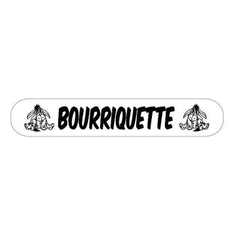 PLAQUE lumineuse BOURRIQUETTE