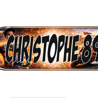 PLAQUE LUMINEUSE CHRISTOPHE 89