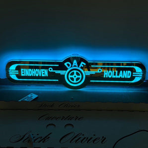 Plaque lumineuse décor DAF pour Pare-Brise - Stick Olivier