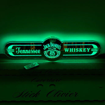 Plaque lumineuse décor JACK DANIEL S pour Pare-Brise - Stick Olivier