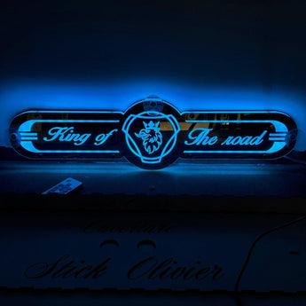 Plaque lumineuse décor SCANIA pour Pare-Brise - Stick Olivier