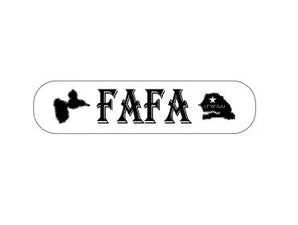 plaque lumineuse FAFA