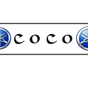 Plaque non lumineuse COCO