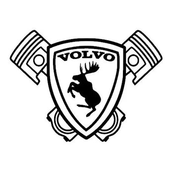 Sticker CAMION VOLVO Blason Élan – Décoration emblématique