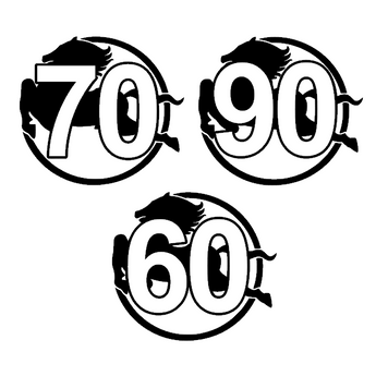 Sticker IVECO  disques de limitation de vitesse