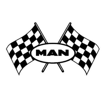 Sticker MAN drapeau - Stick Olivier