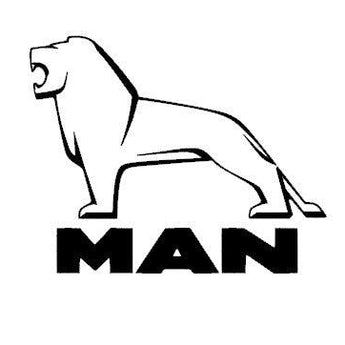 Sticker MAN logo lion d - Stick Olivier