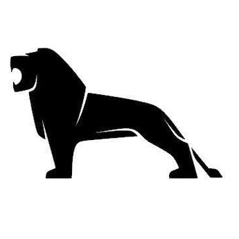 Sticker MAN logo lion D ancien - Stick Olivier