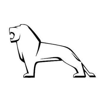 Sticker MAN logo lion D new - Stick Olivier
