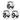Stickers RENAULT 3 disques de limitation vitesse bis - Stick Olivier
