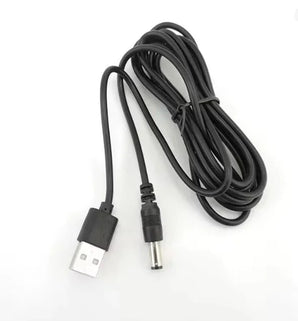 USB 2.0 mâle A à DC 5.5mm x 2.1mm prise Jack